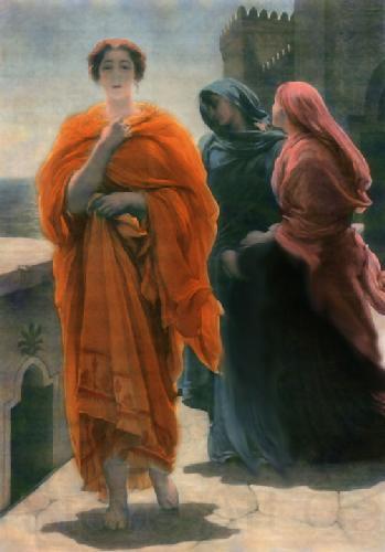 Frederic Leighton, 1st Baron Leighton Helen of Troy Spain oil painting art